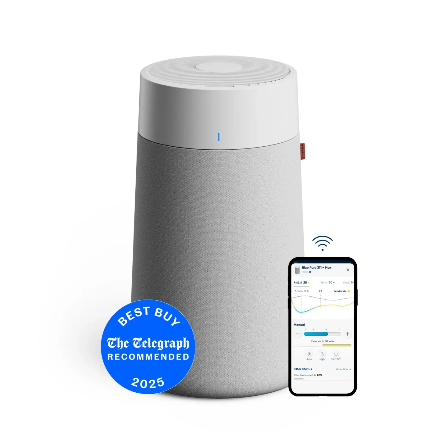 Blueair جهاز تنقية هواء Blueair Blue Max 3250i أجهزة تنقية الهواء - متوفر في الرياض، السعودية