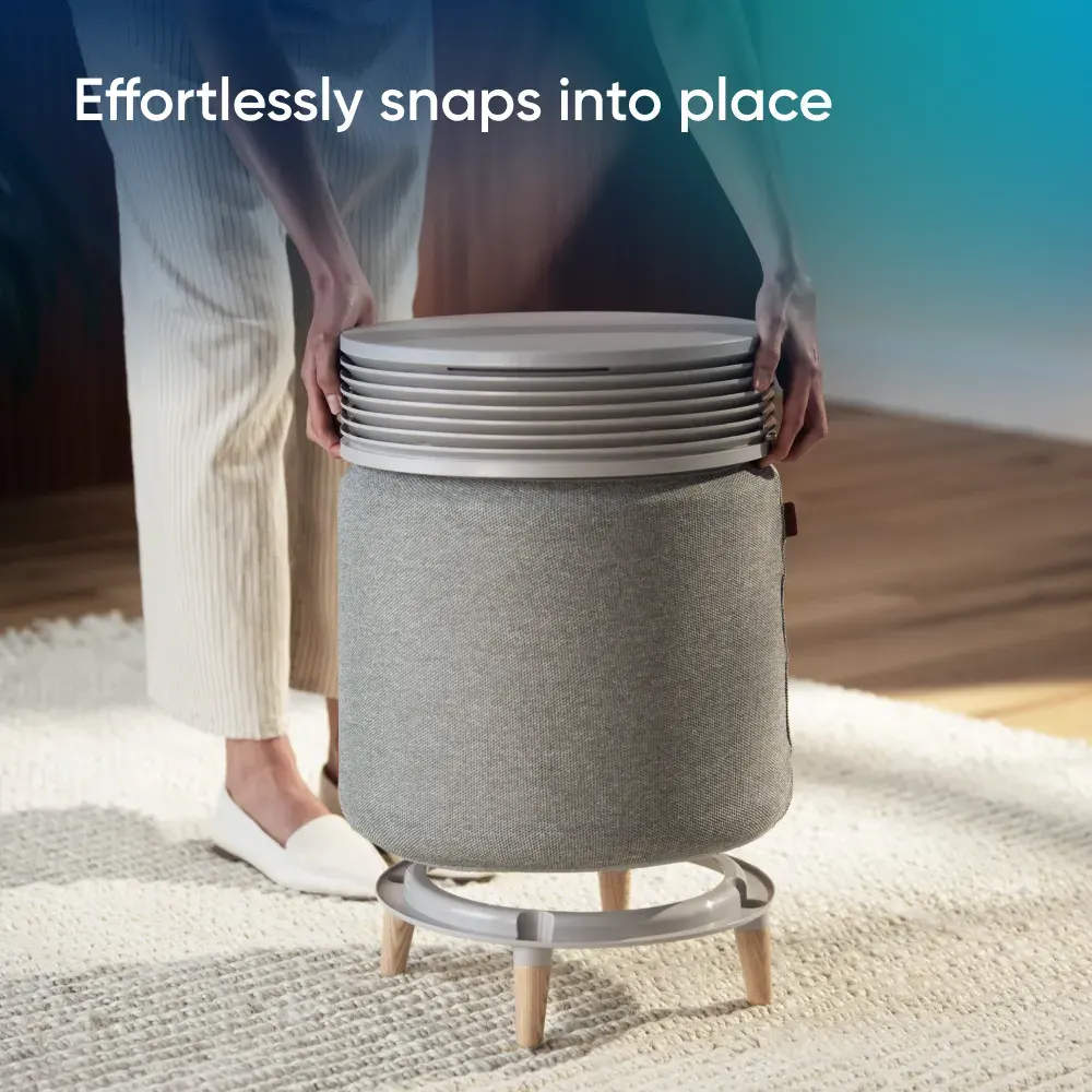 Blueair إكسسوار لجودة الهواء Blueair Blue Signature Large Leg Base - Wood - صورة مصغرة 5