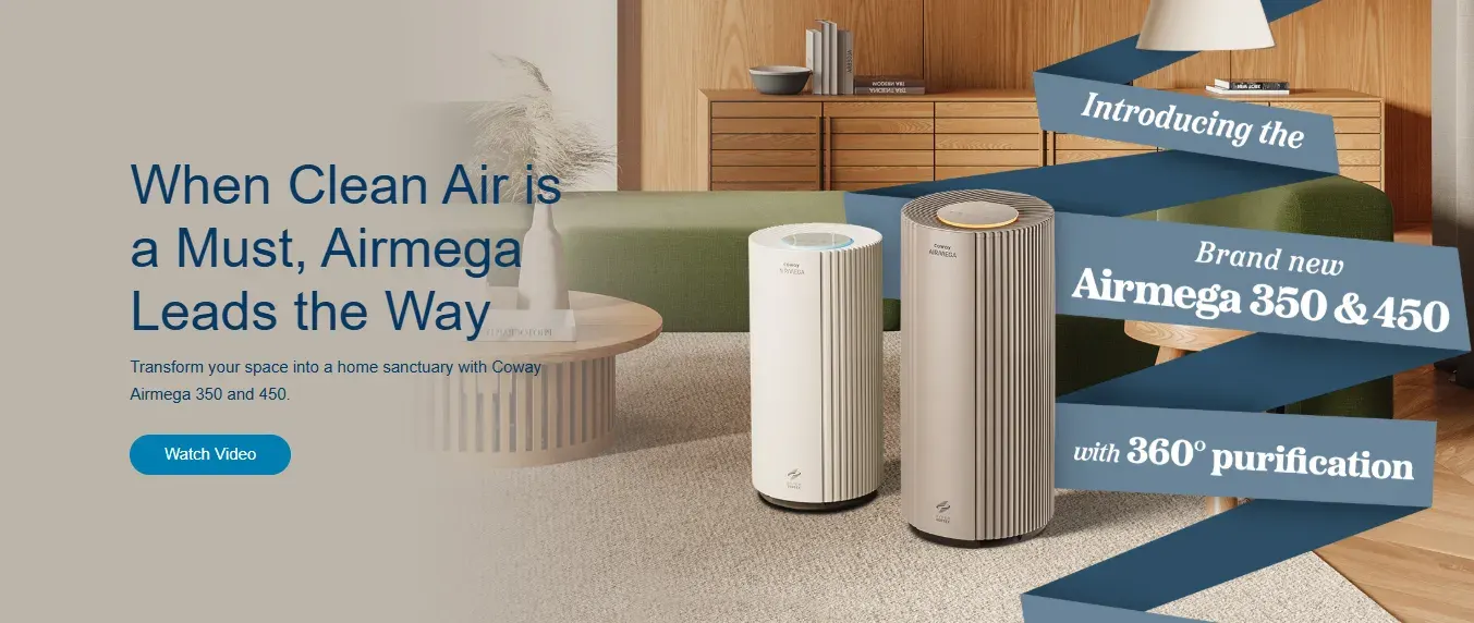 Coway جهاز تنقية هواء Coway Airmega 450 - صورة مصغرة 5