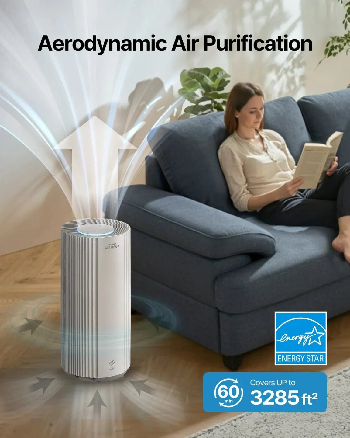 Coway جهاز تنقية هواء Coway Airmega 450 - صورة مصغرة 2