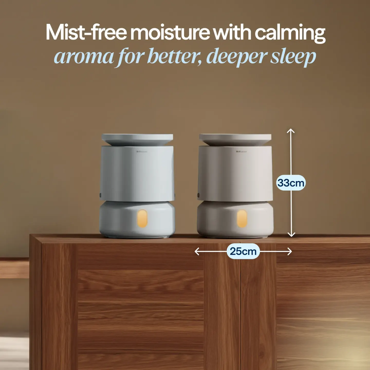 Blueair Blueair DreamWell Humidifier - Stone Grey - thumbnail 3