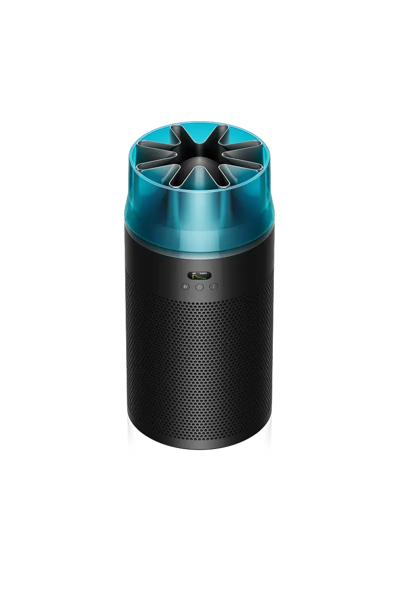 Dyson جهاز تنقية هواء Dyson HushJet Compact HJ10 - أسود/Teal أجهزة تنقية الهواء - متوفر في الرياض، السعودية