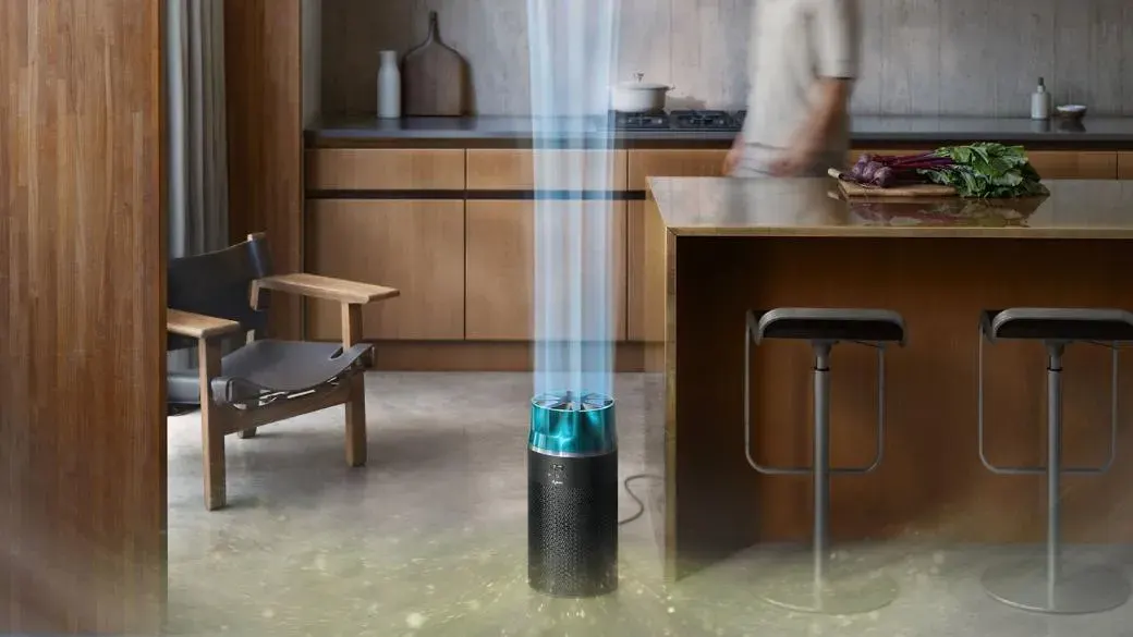 Dyson جهاز تنقية هواء Dyson HushJet Compact HJ10 - أسود/Teal - صورة مصغرة 2