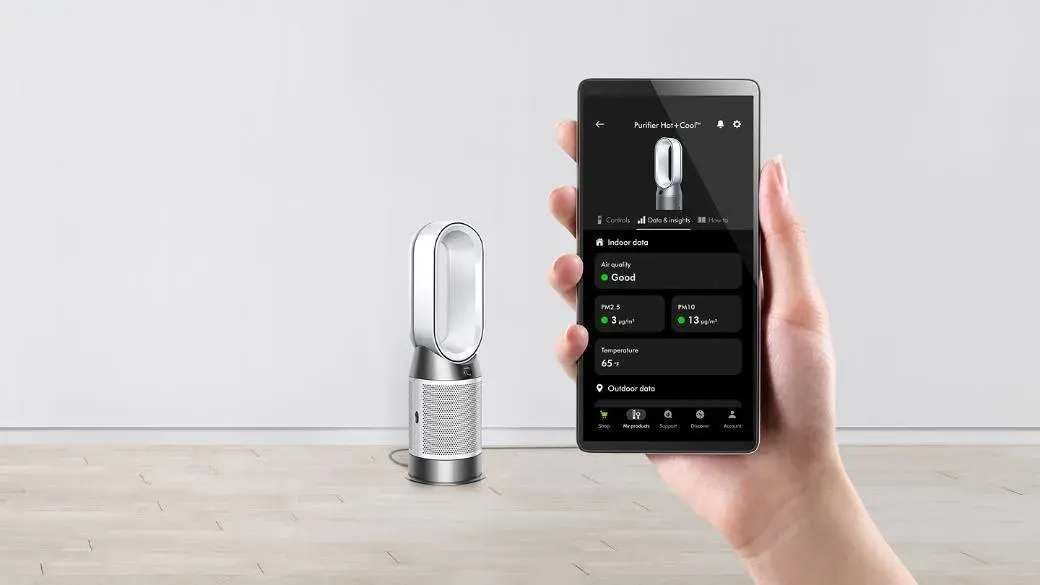 Dyson جهاز تنقية هواء Dyson تدفئة + تبريد HP1 - صورة مصغرة 6