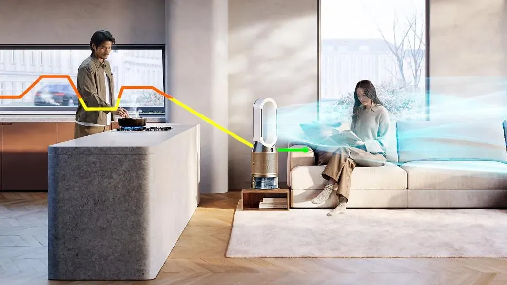 Dyson مرطب هواء Dyson ترطيب + تبريد PH2 إزالة لاx - صورة مصغرة 5