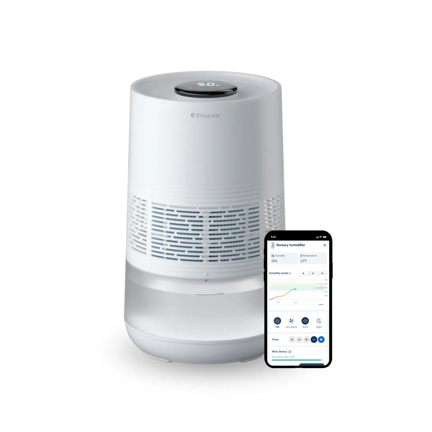 Blueair مرطب هواء Blueair InvisibleMist H35i المرطبات - متوفر في الرياض، السعودية