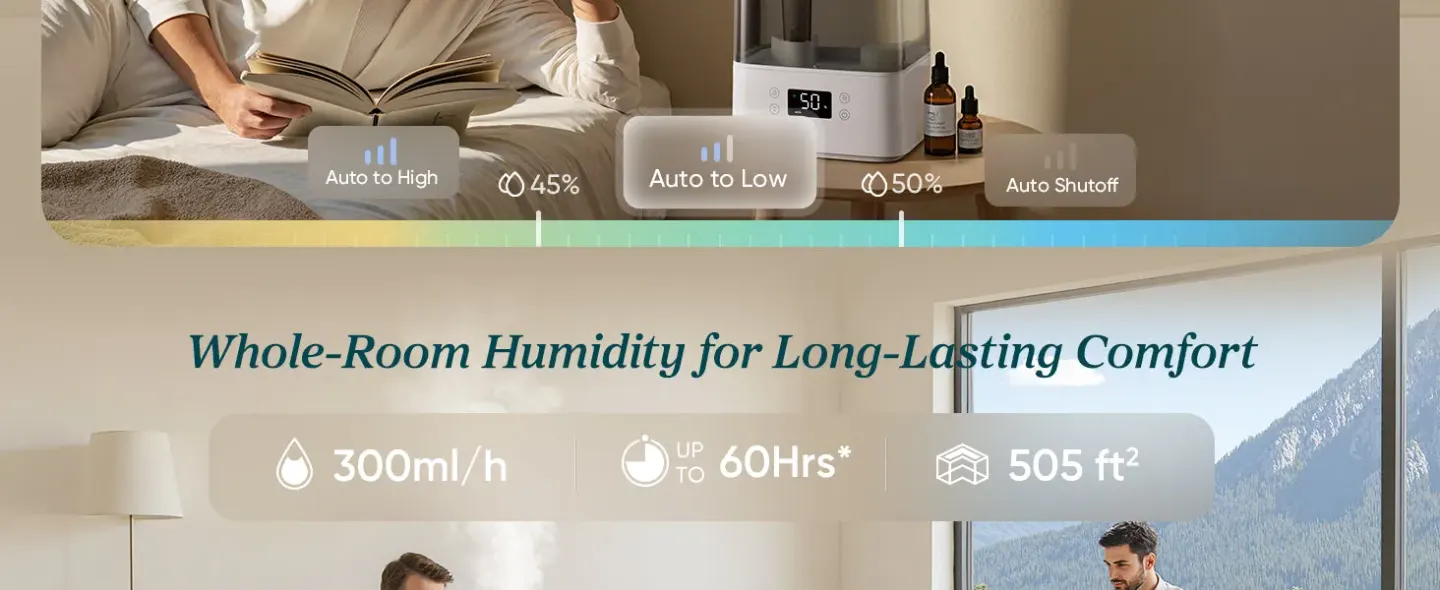 Levoit مرطب هواء Levoit Classic 300S Ultrasonic Smart - صورة مصغرة 6