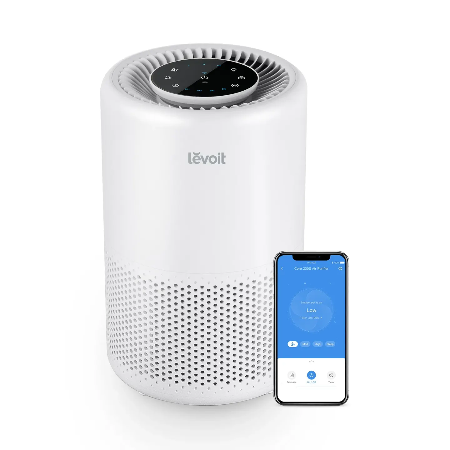Levoit جهاز تنقية هواء Levoit Core 200S Smart أجهزة تنقية الهواء - متوفر في الرياض، السعودية