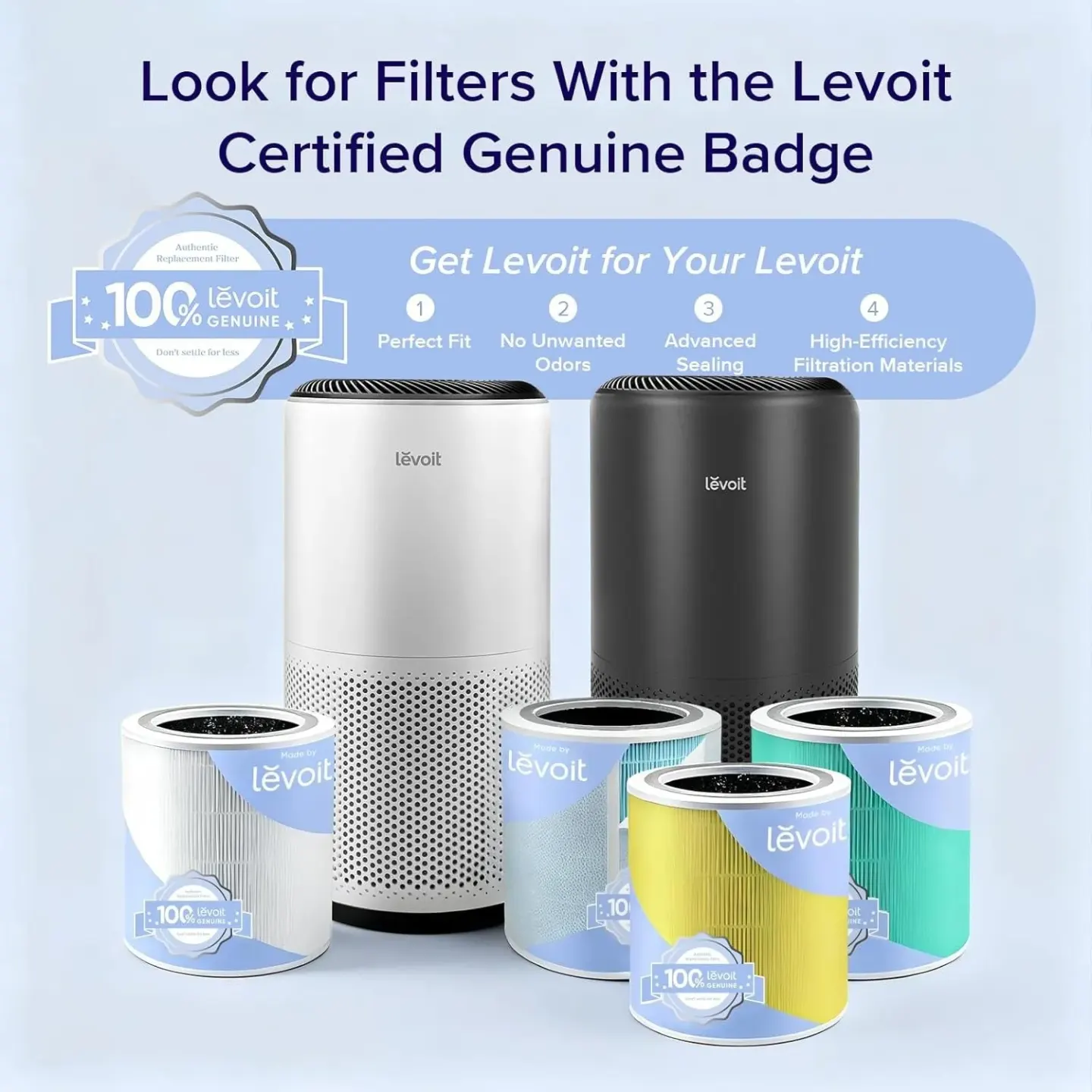 Levoit جهاز تنقية هواء Levoit Core 400S Smart HEPA - صورة مصغرة 5