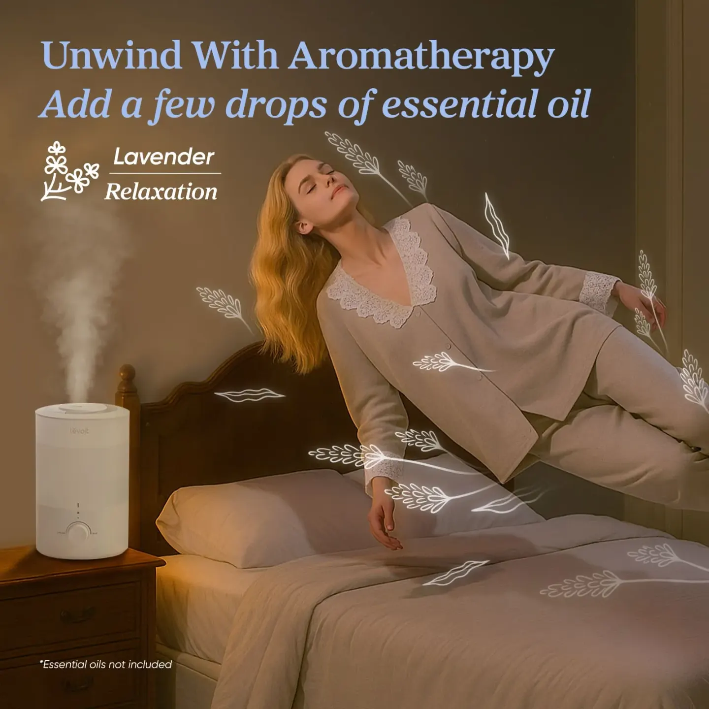 Levoit مرطب هواء Levoit Dual 150 Ultrasonic Cool Mist - صورة مصغرة 3