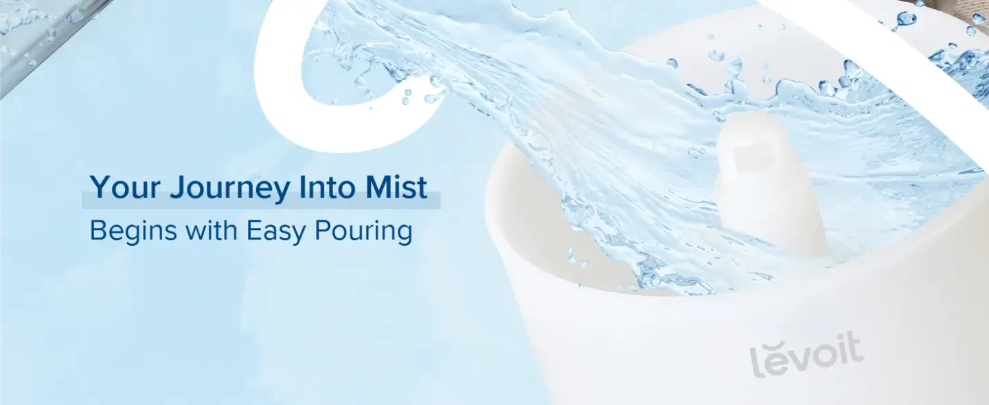 Levoit مرطب هواء Levoit Dual 150 Ultrasonic Cool Mist - صورة مصغرة 6