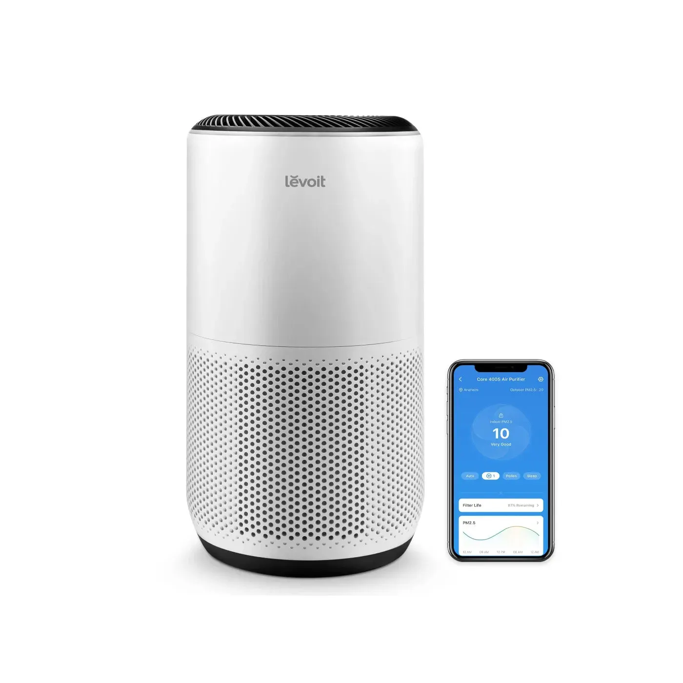 Levoit جهاز تنقية هواء Levoit PlasmaPro Core 400S Smart أجهزة تنقية الهواء - متوفر في الرياض، السعودية