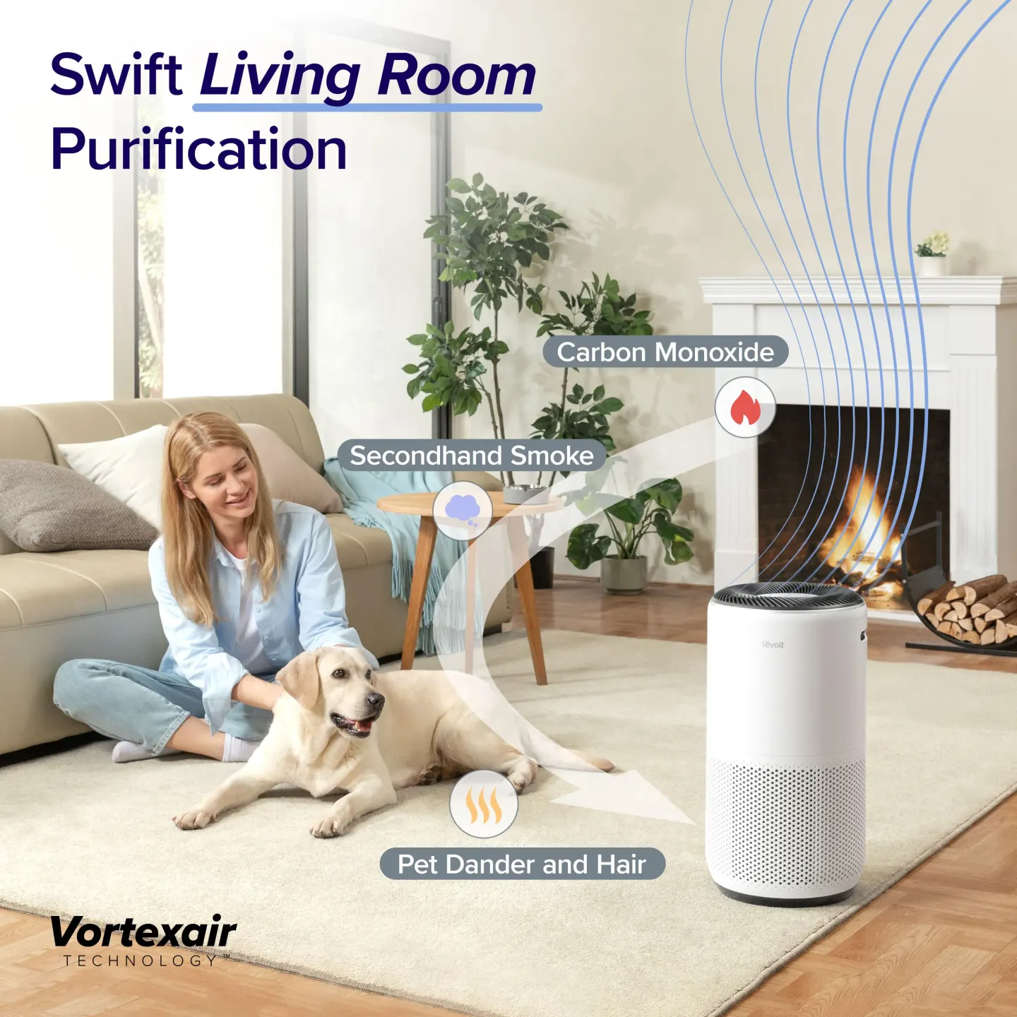 Levoit جهاز تنقية هواء Levoit PlasmaPro Core 400S Smart - صورة مصغرة 2