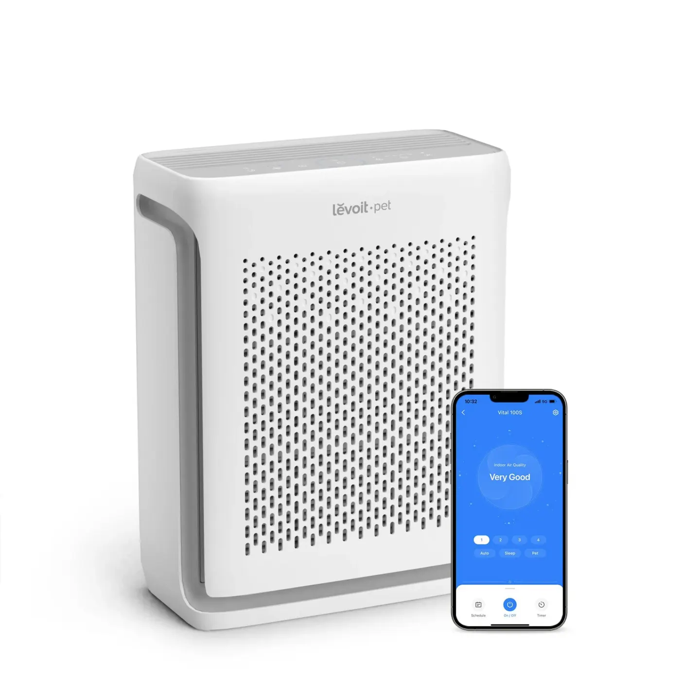 Levoit جهاز تنقية هواء Levoit Vital 100S للعناية بالحيوانات الأليفة Smart أجهزة تنقية الهواء - متوفر في الرياض، السعودية