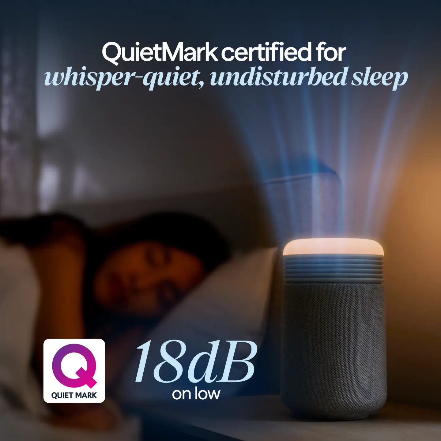 Blueair جهاز تنقية هواء Blueair Mini Restful Sunrise Clock - صورة مصغرة 4