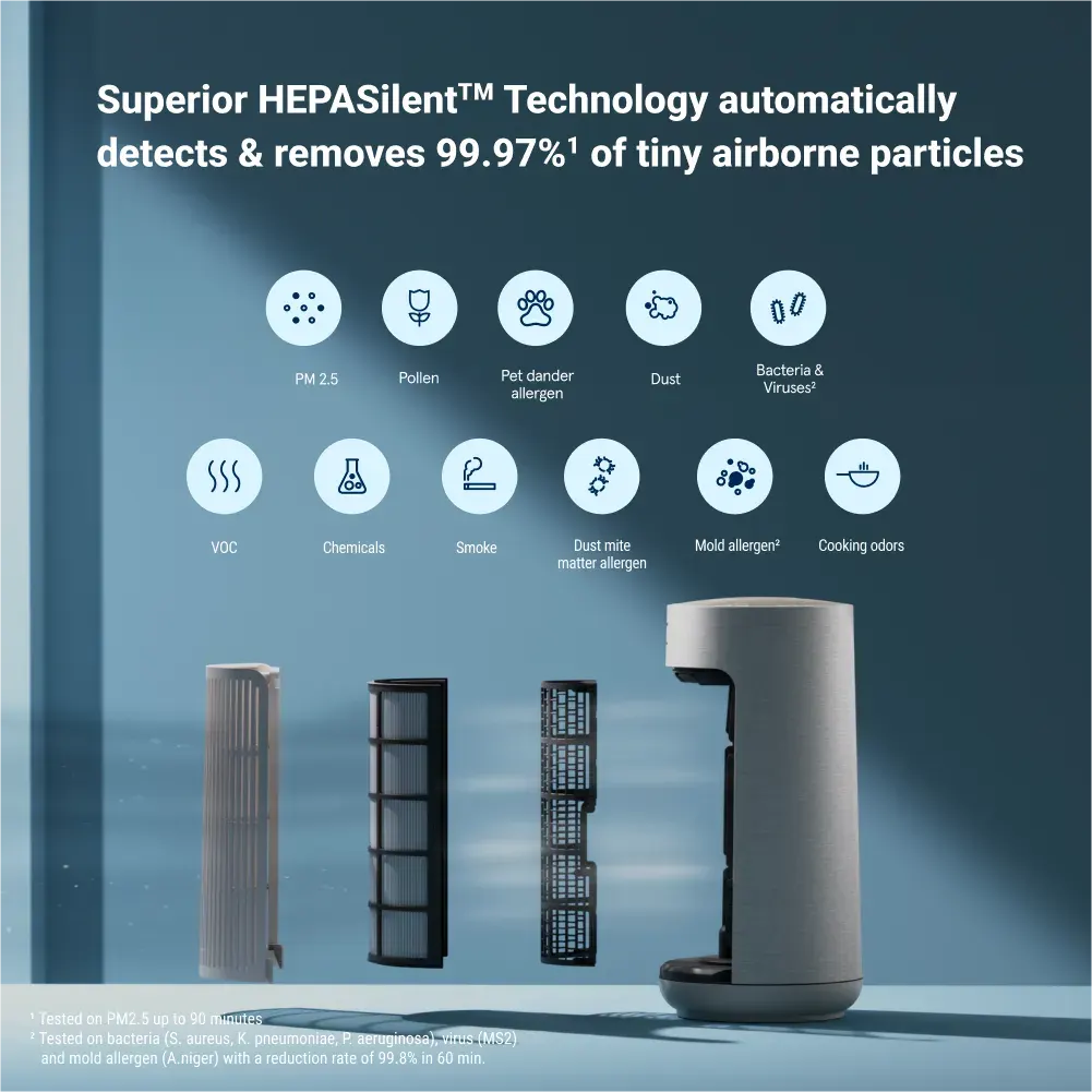 Blueair Blueair ComfortPure 3-in-1 T10i Air Purifier - thumbnail 4