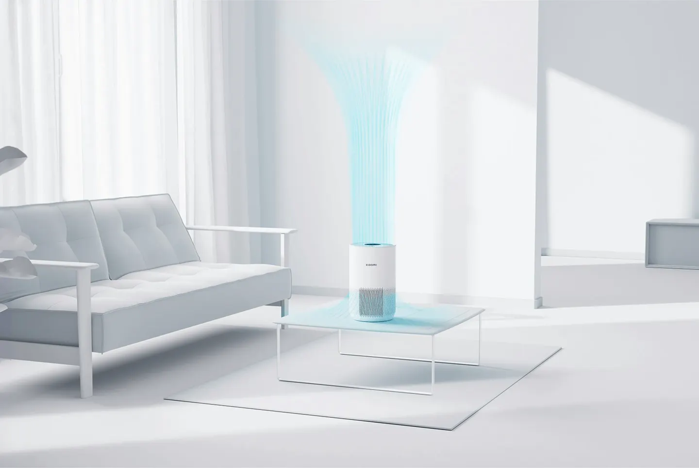 Xiaomi جهاز تنقية هواء Xiaomi Smart 4 Compact - صورة مصغرة 2