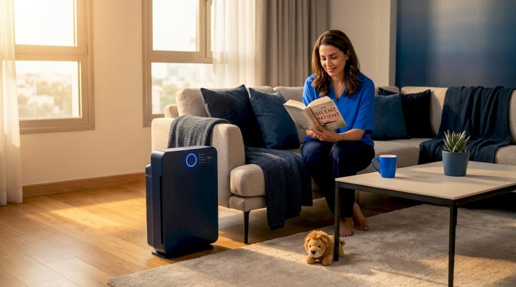 How to compare air purifier noise levels for quieter living