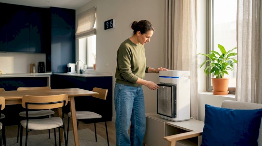 HEPA filter replacement checklist for Saudi homes