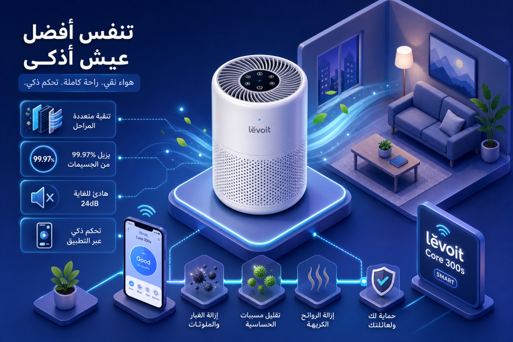 كل ما تحتاج معرفته عن levoit core 300s الذكي