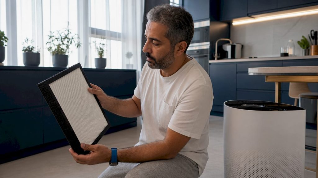 Local climate air filter types for Saudi homes